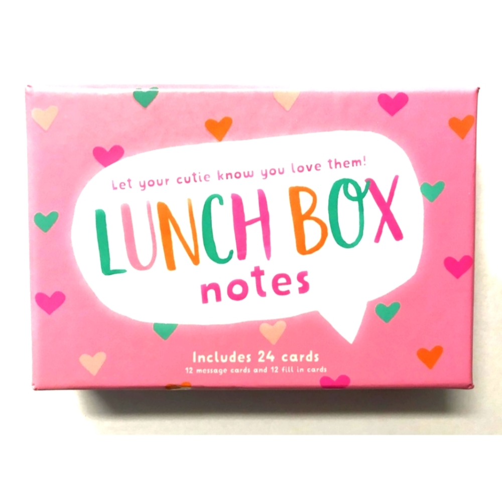 Eccolo World Traveler Lunch Box Notes Includes 24 Cards NWT in Box